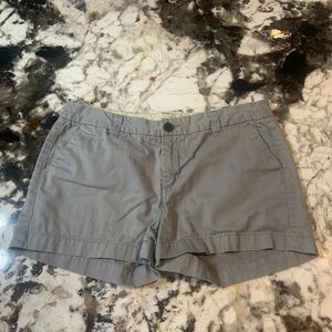 Merona women’s khaki shorts, gray, size 6
